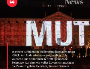 Tschüss 2020: Was uns mutig in die Zukunft trägt